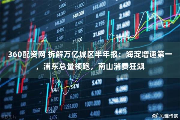 360配资网 拆解万亿城区半年报：海淀增速第一，浦东总量领跑，南山消费狂飙